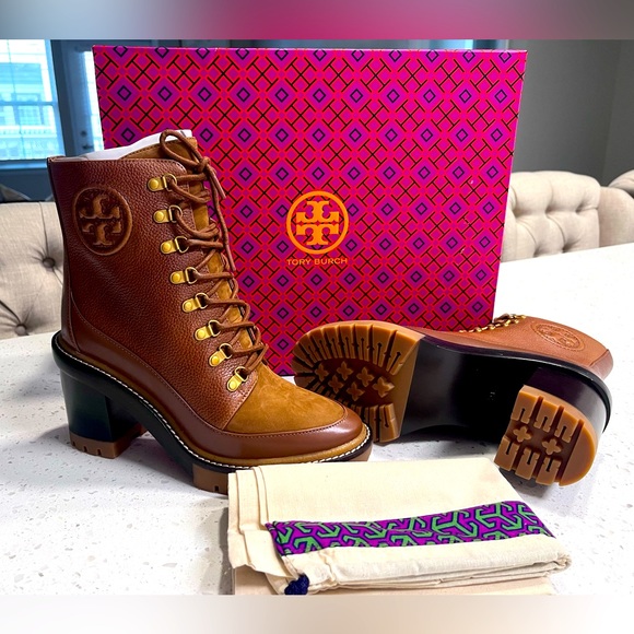 Miller 95MM Lug Sole Bootie Tumbled Leather / Nubuck / Calf Leather size 7.5 WM - Picture 1 of 3